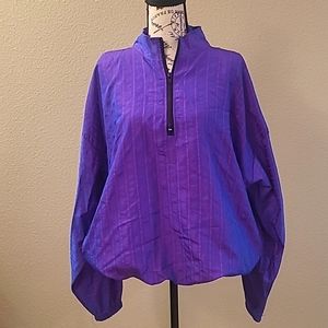 Iredescent 90s Windbreaker One Size Loose Fit